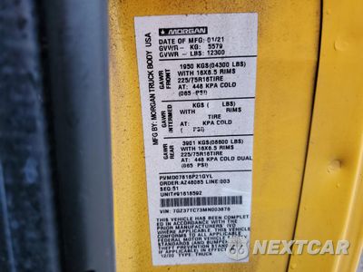 Zdjęcie 13 z 13 samochodu: 2021 GMC SAVANA CUTAWAY G3500 VIN:7GZ37TC73MN003876 - miniatura