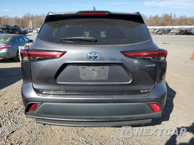 Zdjęcie 6 z 14 samochodu: 2021 TOYOTA HIGHLANDER HYBRID XLE VIN:5TDGBRCHXMS518358 - miniatura