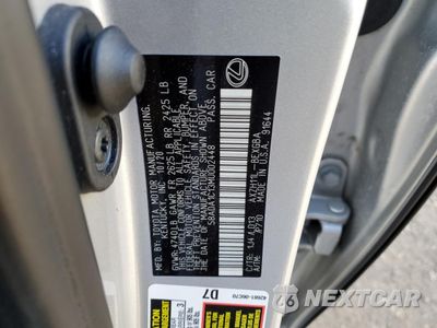 Zdjęcie 12 z 12 samochodu: 2021 LEXUS ES 300H VIN:58ADA1C13MU002448 - miniatura