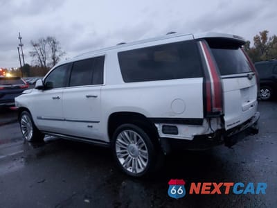 Drugie zdjęcie samochodu z przodu: 2016 CADILLAC ESCALADE ESV PLATINUM VIN:1GYS4KKJ2GR466141 - miniatura