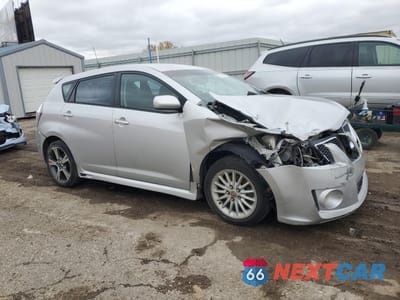 Czwarte zdjęcie samochodu z boku: 2009 PONTIAC VIBE GT VIN:5Y2SR67089Z456991 - miniatura