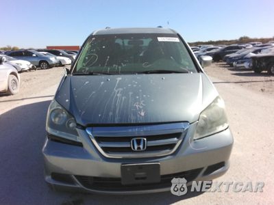 Piąte zdjęcie samochodu w środku: 2005 HONDA ODYSSEY EXL VIN:5FNRL387X5B089909 - miniatura