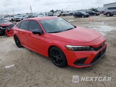 Czwarte zdjęcie samochodu z boku: 2022 HONDA CIVIC SPORT VIN:2HGFE2F52NH530873 - miniatura