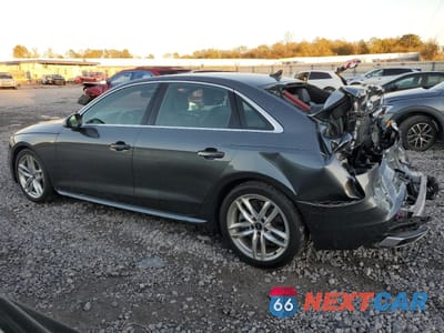 Drugie zdjęcie samochodu z przodu: 2021 AUDI A4 PREMIUM 45 VIN:WAUDAAF41MA031088 - miniatura