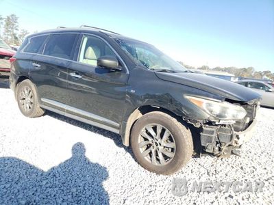 Czwarte zdjęcie samochodu z boku: 2014 INFINITI QX60 VIN:5N1AL0MM0EC548882 - miniatura