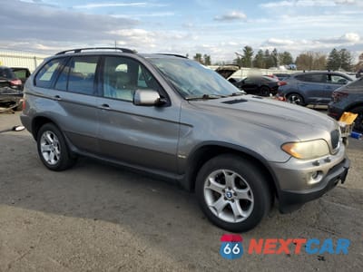 Czwarte zdjęcie samochodu z boku: 2005 BMW X5 3.0I VIN:5UXFA13565LY03436 - miniatura