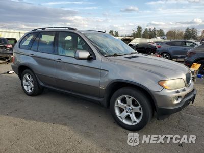 Czwarte zdjęcie samochodu z boku: 2005 BMW X5 3.0I VIN:5UXFA13565LY03436 - miniatura