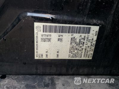 Zdjęcie 14 z 14 samochodu: 2018 NISSAN MAXIMA 3.5S VIN:1N4AA6AP6JC373937 - miniatura