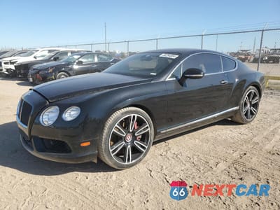 2013 BENTLEY CONTINENTAL GT V8 SCBFT7ZA1DC083595 - główne zdjęcie licytacji z USA - miniatura