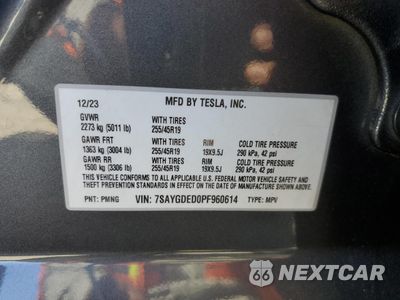 Zdjęcie 16 z 16 samochodu: 2023 TESLA MODEL Y VIN:7SAYGDED0PF960614 - miniatura