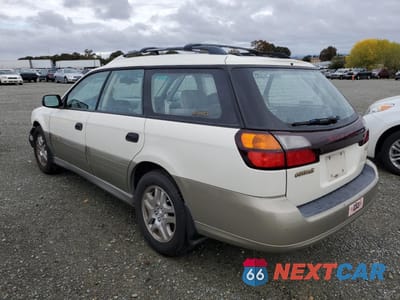 Drugie zdjęcie samochodu z przodu: 2002 SUBARU LEGACY OUTBACK VIN:4S3BH665X27644946 - miniatura