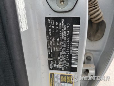 Zdjęcie 15 z 15 samochodu: 2019 KIA OPTIMA LX VIN:5XXGT4L37KG354098 - miniatura