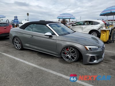 Czwarte zdjęcie samochodu z boku: 2023 AUDI S5 PRESTIGE VIN:WAUY4GF51PN006676 - miniatura