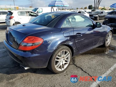 Trzecie zdjęcie samochodu z tyłu: 2009 MERCEDES-BENZ SLK 300 VIN:WDBWK54F19F192182 - miniatura
