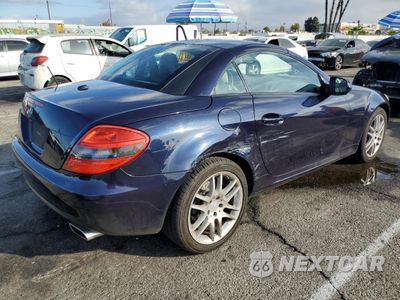 Trzecie zdjęcie samochodu z tyłu: 2009 MERCEDES-BENZ SLK 300 VIN:WDBWK54F19F192182 - miniatura