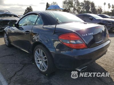 Drugie zdjęcie samochodu z przodu: 2009 MERCEDES-BENZ SLK 300 VIN:WDBWK54F19F192182 - miniatura