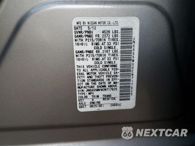 Zdjęcie 15 z 15 samochodu: 2012 NISSAN ROGUE S VIN:JN8AS5MV9CW717925 - miniatura