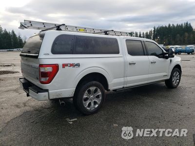 Trzecie zdjęcie samochodu z tyłu: 2022 FORD F150 SUPERCREW VIN:1FTFW1ED9NFC17996 - miniatura