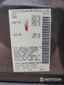 Zdjęcie 14 z 14 samochodu: 2015 NISSAN ALTIMA 2.5 VIN:1N4AL3AP3FN885384 - miniatura