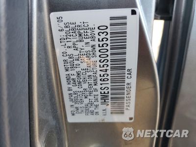Zdjęcie 13 z 13 samochodu: 2005 HONDA CIVIC LX VIN:JHMES16545S005530 - miniatura
