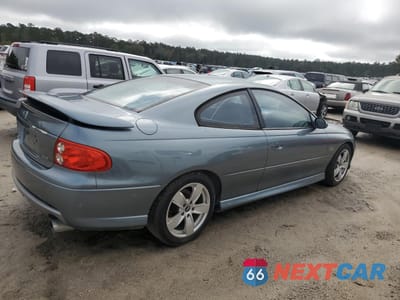Trzecie zdjęcie samochodu z tyłu: 2005 PONTIAC GTO VIN:6G2VX12U95L376247 - miniatura