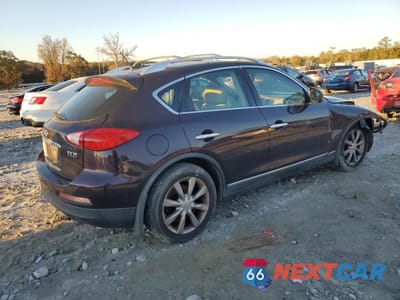 Trzecie zdjęcie samochodu z tyłu: 2010 INFINITI EX35 BASE VIN:JN1AJ0HR1AM750766 - miniatura