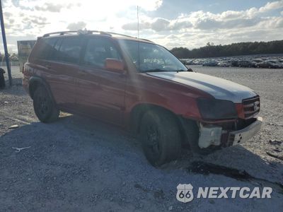 Czwarte zdjęcie samochodu z boku: 2001 TOYOTA HIGHLANDER VIN:JTEGD21A410014180 - miniatura