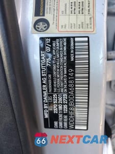 Zdjęcie 12 z 12 samochodu: 2013 MERCEDES-BENZ E 350 4MATIC VIN:WDDHF8JB0DA688149 - miniatura