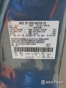 Zdjęcie 13 z 13 samochodu: 2011 FORD ESCAPE XLT VIN:1FMCU0D7XBKC10505 - miniatura