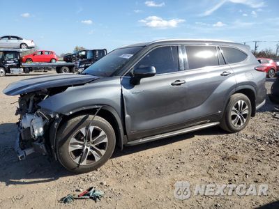 2021 TOYOTA HIGHLANDER HYBRID XLE 5TDGBRCHXMS518358 - główne zdjęcie licytacji z USA - miniatura