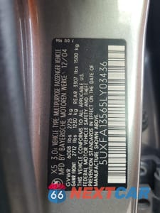 Zdjęcie 14 z 14 samochodu: 2005 BMW X5 3.0I VIN:5UXFA13565LY03436 - miniatura