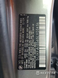 Zdjęcie 14 z 14 samochodu: 2005 BMW X5 3.0I VIN:5UXFA13565LY03436 - miniatura