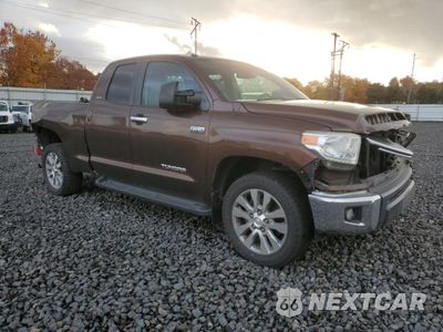 Czwarte zdjęcie samochodu z boku: 2014 TOYOTA TUNDRA DOUBLE CAB LIMITED VIN:5TFSY5F13EX151587 - miniatura