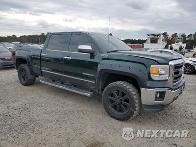 Czwarte zdjęcie samochodu z boku: 2014 GMC SIERRA K1500 SLT VIN:3GTU2VEC6EG507919 - miniatura
