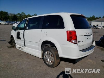 Drugie zdjęcie samochodu z przodu: 2016 DODGE GRAND CARAVAN SE VIN:2C7WDGBGXGR358436 - miniatura