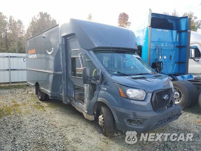 Czwarte zdjęcie samochodu z boku: 2021 FORD TRANSIT T-350 HD VIN:1FDDF6P81MKA54847 - miniatura