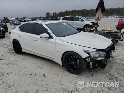 Czwarte zdjęcie samochodu z boku: 2019 INFINITI Q50 LUXE VIN:JN1EV7AR4KM551592 - miniatura