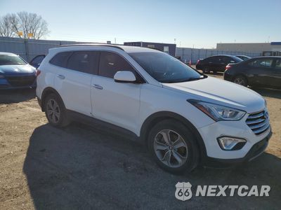 Czwarte zdjęcie samochodu z boku: 2014 HYUNDAI SANTA FE GLS VIN:KM8SMDHF9EU067009 - miniatura