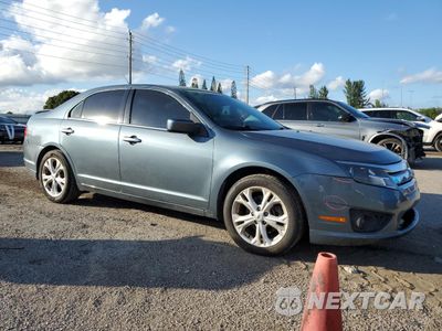 Czwarte zdjęcie samochodu z boku: 2012 FORD FUSION SE VIN:3FAHP0HG6CR222455 - miniatura