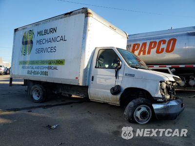 Czwarte zdjęcie samochodu z boku: 2017 FORD ECONOLINE E350 SUPER DUTY CUTAWAY VAN VIN:1FDWE3FS2HDC17376 - miniatura