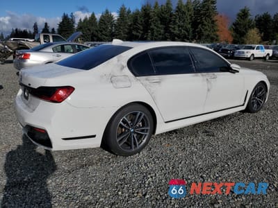 Trzecie zdjęcie samochodu z tyłu: 2022 BMW 750 XI VIN:WBA7U2C03NCH40559 - miniatura