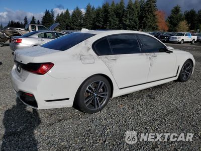 Trzecie zdjęcie samochodu z tyłu: 2022 BMW 750 XI VIN:WBA7U2C03NCH40559 - miniatura