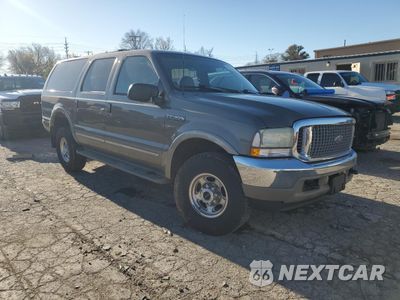 Czwarte zdjęcie samochodu z boku: 2002 FORD EXCURSION LIMITED VIN:1FMNU43S52EB87929 - miniatura