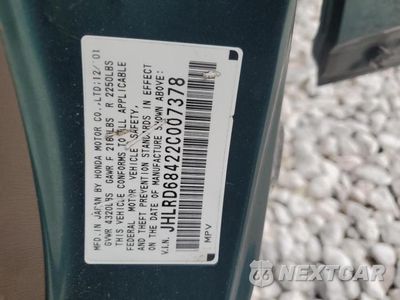 Zdjęcie 13 z 13 samochodu: 2002 HONDA CR-V LX VIN:JHLRD68422C007378 - miniatura