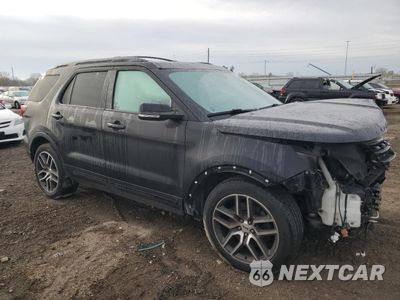 Czwarte zdjęcie samochodu z boku: 2016 FORD EXPLORER SPORT VIN:1FM5K8GT5GGB20341 - miniatura
