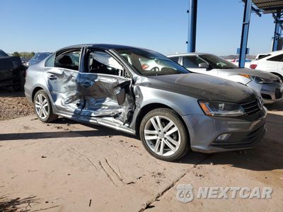 Czwarte zdjęcie samochodu z boku: 2017 VOLKSWAGEN JETTA SEL VIN:3VWL17AJ6HM412097 - miniatura
