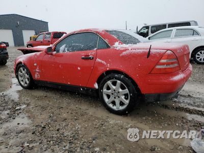 Drugie zdjęcie samochodu z przodu: 1999 MERCEDES-BENZ SLK 230 KOMPRESSOR VIN:WDBKK47F9XF101001 - miniatura