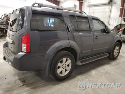 Trzecie zdjęcie samochodu z tyłu: 2011 NISSAN PATHFINDER S VIN:5N1AR1NB2BC600610 - miniatura