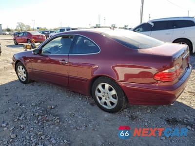 Drugie zdjęcie samochodu z przodu: 2001 MERCEDES-BENZ CLK 320 VIN:WDBLJ65G41F186271 - miniatura