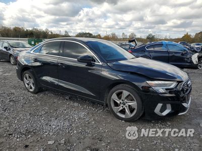 Czwarte zdjęcie samochodu z boku: 2023 AUDI A3 PREMIUM VIN:WAUAUDGY8PA038721 - miniatura